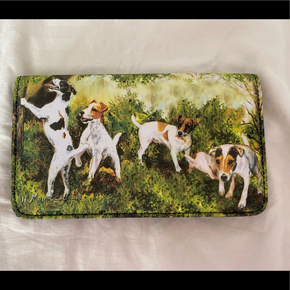 Jack Russell Terrier dog Wallet 🐾🐶